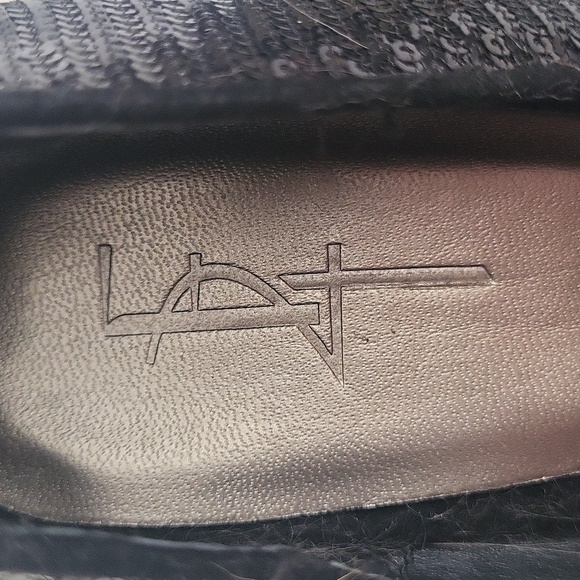 NWT Forever 21 Black Sequined Stiletto Heels, Size 9 - Picture 13 of 13